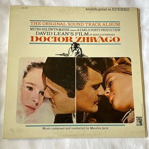 VTG MGM Original sound track Doctor Zhivago Vinyl Record Album